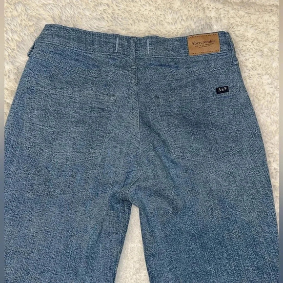 Abercrombie & Fitch Abercrombie kids/girls/youth jeans high rise straight 13/14L - Picture 6 of 6